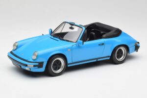 Porsche 911 930 Carrera Cabriolet Blau Minichamps 1:18 100063032 Metall