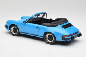 Porsche 911 930 Carrera Cabriolet Blau Minichamps 1:18 100063032 Metall – Bild 7 von 8
