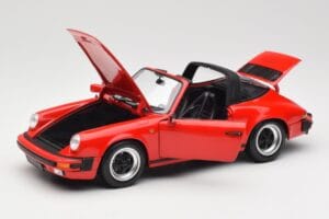 Porsche 911 930 Carrera Targa 3.2 Guards Red Minichamps 1:18 100063061 Metall – Bild 2 von 9