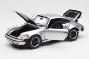 Porsche 911 930 Turbo 3.3 Silber Norev 1:18 187574 Metall – Bild 2 von 8