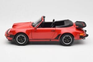 Porsche 911 930 Turbo Cabriolet Rot Norev 1:18 187664 Metall – Bild 4 von 8