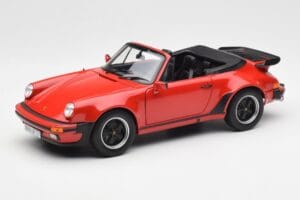 Porsche 911 930 Turbo Cabriolet Rot Norev 1:18 187664 Metall