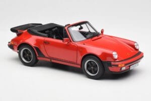 Porsche 911 930 Turbo Cabriolet Rot Norev 1:18 187664 Metall – Bild 6 von 8