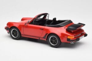Porsche 911 930 Turbo Cabriolet Rot Norev 1:18 187664 Metall – Bild 7 von 8