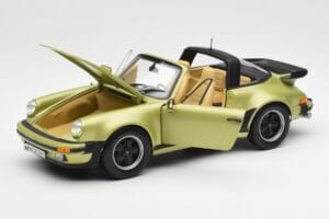 Porsche 911 930 Turbo Targa Grün Metallic Norev 1:18 187526 Metall – Bild 2 von 10