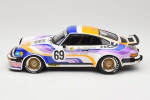 Porsche 911 934 Schiller Racing Team #69 R. Haldi / H. Vetsch 24 Hours of Le Mans 1976 Minichamps 1:18 155766469 Metall – Bild 3 von 6