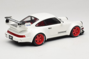 Porsche 911 964 RWB Hoonigan Weiss GT Spirit 1:18 GT732 Resin – Bild 2 von 6