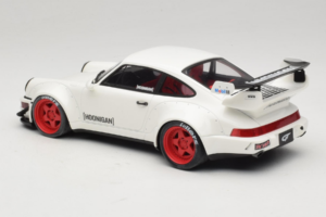 Porsche 911 964 RWB Hoonigan Weiss GT Spirit 1:18 GT732 Resin – Bild 5 von 6