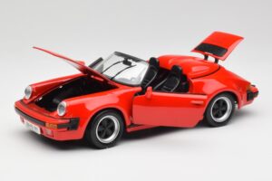 Porsche 911 964 Speedster Rot Maisto 1:18 37800-M2 Metall – Bild 2 von 8