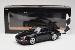 Porsche 911 964 Turbo Bad Boys Schwarz Minichamps 1:18 155069104 Metall – Bild 6 von 6