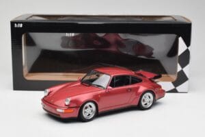 Porsche 911 964 Turbo Rot Minichamps 1:18 155069102 Metall – Bild 6 von 6