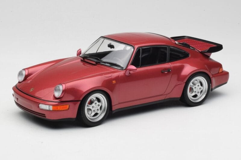 Porsche 911 964 Turbo Rot Minichamps 1:18 155069102 Metall
