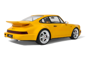 Porsche 911 964 Turbo S Speed Yellow GT Spirit 1:8 GTS801701 Resin – Bild 2 von 5
