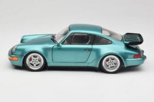 Porsche 911 964 Turbo Wimbledon Green Metallic Solido 1:18 S1803407 Metall – Bild 4 von 8
