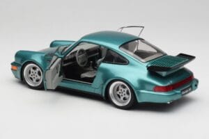 Porsche 911 964 Turbo Wimbledon Green Metallic Solido 1:18 S1803407 Metall – Bild 5 von 8