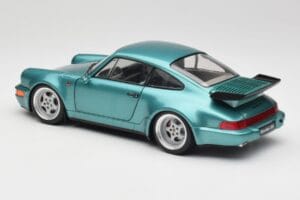 Porsche 911 964 Turbo Wimbledon Green Metallic Solido 1:18 S1803407 Metall – Bild 7 von 8
