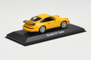 Porsche 911 964 Turbo Gelb MaxiChamps 1:43 940069104 Metall – Bild 2 von 4