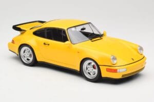 Porsche 911 964 Turbo Gelb Minichamps 1:18 155069100 Metall – Bild 4 von 6