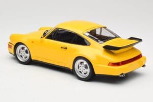 Porsche 911 964 Turbo Gelb Minichamps 1:18 155069100 Metall – Bild 5 von 6