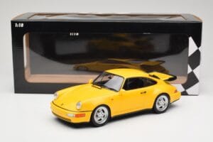 Porsche 911 964 Turbo Gelb Minichamps 1:18 155069100 Metall – Bild 6 von 6