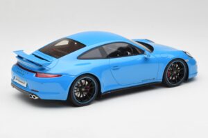 Porsche 911 991 Carrera 4S Aerokit Blau GT Spirit 1:18 GT085 Resin – Bild 2 von 6