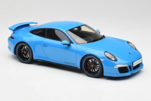 Porsche 911 991 Carrera 4S Aerokit Blau GT Spirit 1:18 GT085 Resin – Bild 4 von 6