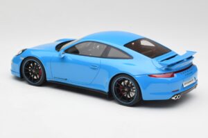 Porsche 911 991 Carrera 4S Aerokit Blau GT Spirit 1:18 GT085 Resin – Bild 5 von 6