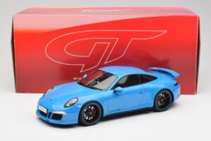 Porsche 911 991 Carrera 4S Aerokit Blau GT Spirit 1:18 GT085 Resin – Bild 6 von 6