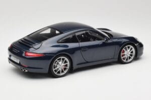 Porsche 911 991 Carrera S Blue Metallic Minichamps 1:18 WAP0210200C Metall – Bild 3 von 8
