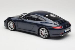 Porsche 911 991 Carrera S Blue Metallic Minichamps 1:18 WAP0210200C Metall – Bild 7 von 8