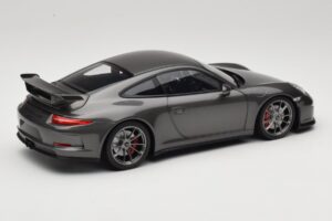Porsche 911 991 GT3 Grey Metallic Minichamps 1:18 110062720 Metall – Bild 3 von 8