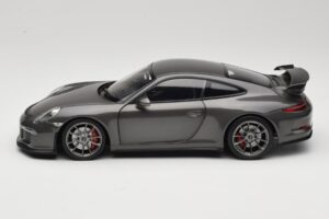 Porsche 911 991 GT3 Grey Metallic Minichamps 1:18 110062720 Metall – Bild 4 von 8