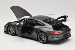 Porsche 911 991 GT3 Grey Metallic Minichamps 1:18 110062720 Metall – Bild 5 von 8