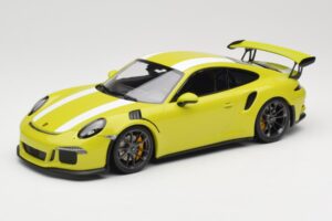 Porsche 911 991.1 GT3 RS Lizard Green & Stripes Minichamps 1:18 155066224 Metall