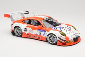 Porsche 911 991.1 GT3 R Manthey Racing #12 F. Klohs / P. Renauer 24 Hours Nurburgring 2017 Minichamps 1:18 155176912 Metall – Bild 4 von 6