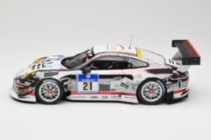 Porsche 911 991.1 GT3 R #21 WTM Racing J. Stursberg / V. Krumbach 24h Nürburgring 2016 Minichamps 1:18 155166021 Metall – Bild 3 von 6
