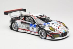 Porsche 911 991.1 GT3 R #21 WTM Racing J. Stursberg / V. Krumbach 24h Nürburgring 2016 Minichamps 1:18 155166021 Metall – Bild 4 von 6