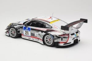 Porsche 911 991.1 GT3 R #21 WTM Racing J. Stursberg / V. Krumbach 24h Nürburgring 2016 Minichamps 1:18 155166021 Metall – Bild 5 von 6