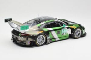 Porsche 911 991.1 GT3 R #540 Black Swan Racing P. Long / T. Pilgrim 24h Daytona 2016 Minichamps 1:18 155166540 Metall – Bild 2 von 6