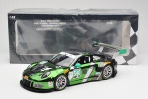 Porsche 911 991.1 GT3 R #540 Black Swan Racing P. Long / T. Pilgrim 24h Daytona 2016 Minichamps 1:18 155166540 Metall – Bild 6 von 6