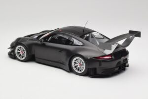 Porsche 911 991.1 GT3 R NBR Test Oktober 2015 Schwarz Minichamps 1:18 155156161 Metall – Bild 5 von 6