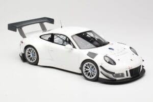 Porsche 911 991.1 GT3 R Weiss Mit Silberfelgen Minichamps 1:18 153166000 Metall – Bild 4 von 6