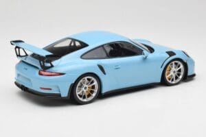 Porsche 911 991.1 GT3 RS Blau Matte Felgen Minichamps 1:18 153066235 Metall – Bild 2 von 6
