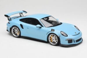 Porsche 911 991.1 GT3 RS Blau Matte Felgen Minichamps 1:18 153066235 Metall – Bild 4 von 6