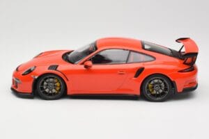 Porsche 911 991.1 GT3 RS Lava Orange Minichamps 1:18 155066220 Metall – Bild 3 von 6