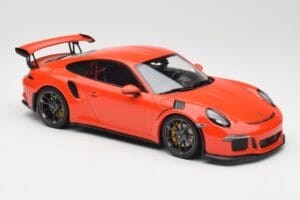 Porsche 911 991.1 GT3 RS Lava Orange Minichamps 1:18 155066220 Metall – Bild 4 von 6