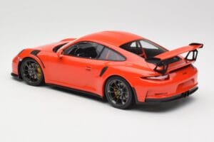 Porsche 911 991.1 GT3 RS Lava Orange Minichamps 1:18 155066220 Metall – Bild 5 von 6