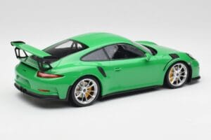 Porsche 911 991.1 GT3 RS Lizard Grün & Silberne Räder Minichamps 1:18 153066229 Metall – Bild 2 von 6