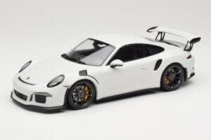Porsche 911 991.1 GT3 RS Weiss Schwarze Felgen Minichamps 1:18 153066224 Metall