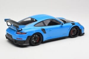 Porsche 911 991.2 GT2 RS Blau mit Schwarzen Felgen Minichamps 1:18 155068308 Metall – Bild 2 von 6